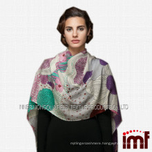 Latest design custom magic office lady wholesale colorful scarves